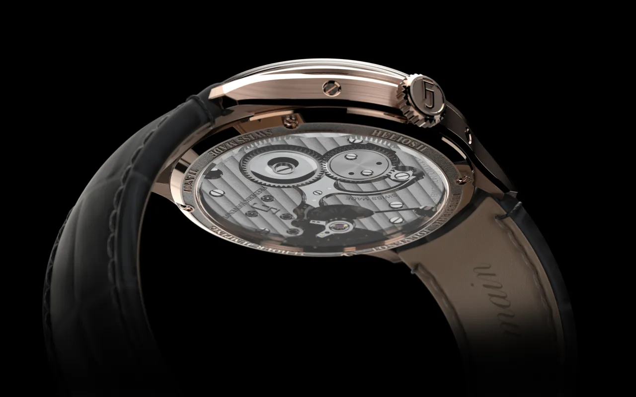 Helios Tradition — Steel case, product view